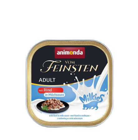 Animonda Vom Feinsten для котів з яловичиною в молочному соусі 100 г